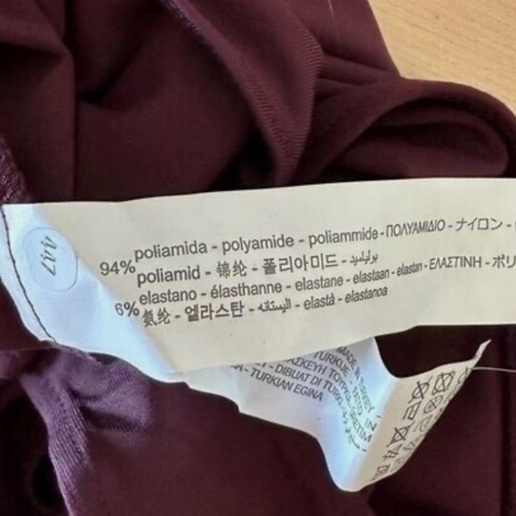 Zara NWT Women’s High-Neck Sleeveless Bodysuits in Burgundy & Royal Blue - Picture 8 of 9